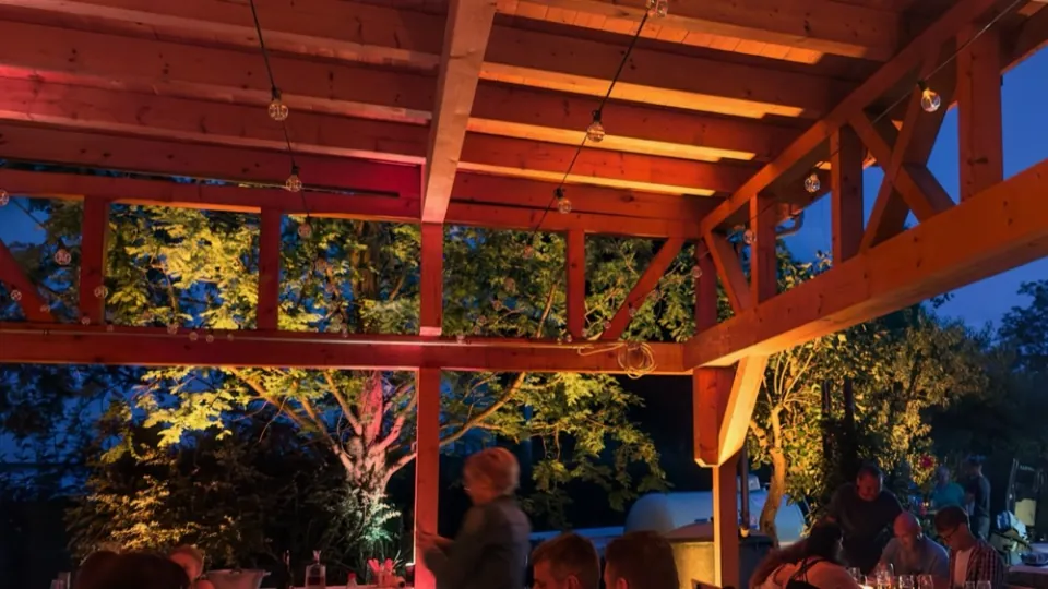 Open-Air-Veranstaltung in Thüringen mit professioneller Ton- und Lichttechnik