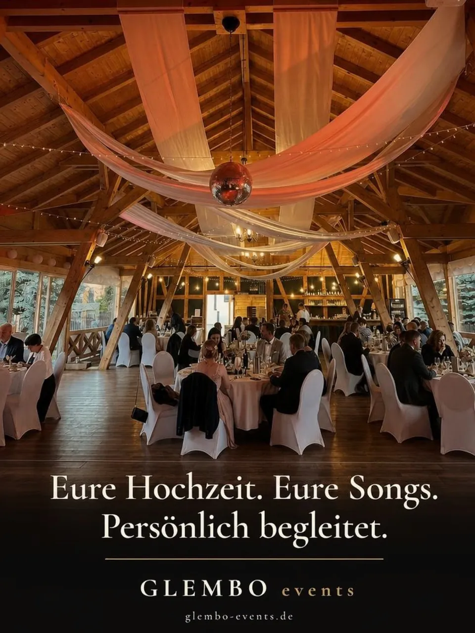 Glembo Events Werbemittel für persönliche Hochzeitsbegleitung